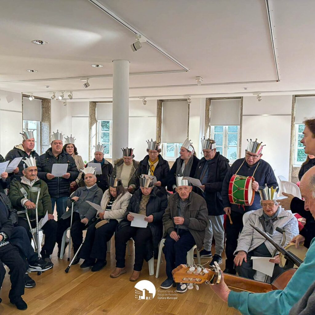 Cantar as Janeiras reúne IPSS do concelho no Museu Municipal de Paços de Ferreira